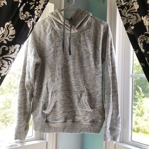 A women’s large Hollister grey sweatshirt